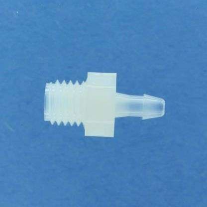 012207 (Adapters - Thread: 1/4"-28 UNF  Barb: 3/32"  Material: Natural Nylon)