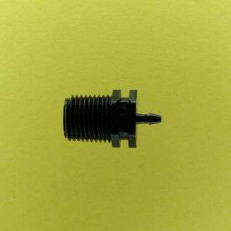 014102 (Adapters - Thread: 1/8" NPT  Barb: 1/16"  Material: Black Nylon)